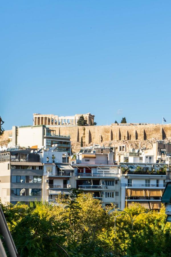 Bright Modern View Of The Acropolis 5 Min Walk Apartment Athens